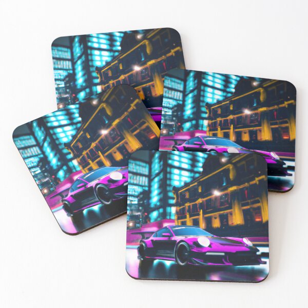 Item preview, Cyberpunk Porche 911 GT2 in the streets designed and sold by SpaceCars.