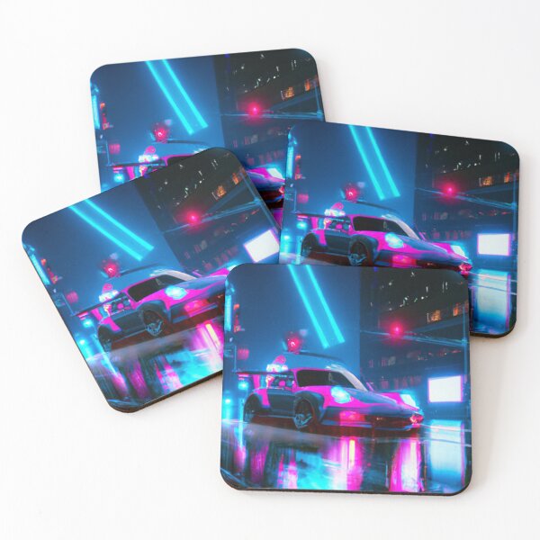 Item preview, Cyberpunk Porche 911 GT2 in the streets designed and sold by SpaceCars.