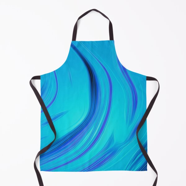 Item preview, Turquoise Floral Cascading Waves designed and sold by fatenanwar.