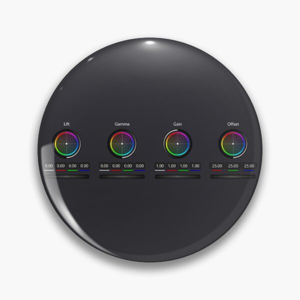 Item preview, Davinci Resolve Color Wheels (Design 1) designed and sold by BadenNorthey.