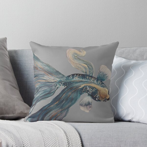 Item preview, Blue and Gold Beta Fish designed and sold by Anastasia Post.
