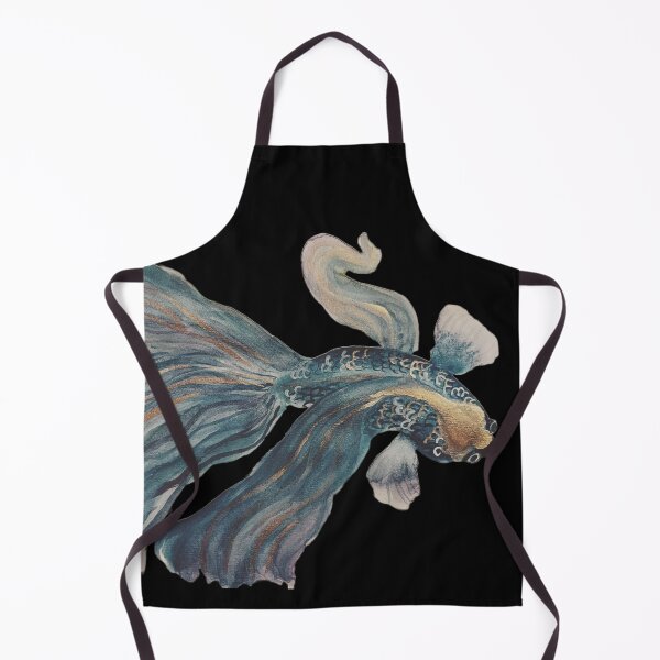 Item preview, Blue and Gold Beta Fish designed and sold by Anastasia Post.