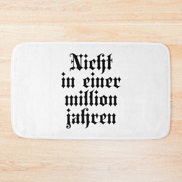 Item preview, Nicht In Einer Million Jahren - Not In A Million Years - German Language designed and sold by JourneyCreative.