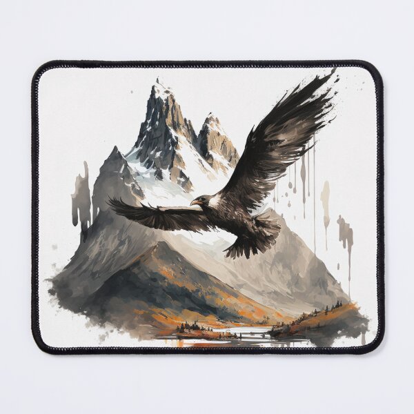 Item preview, The Eagle Flying to the Mountains designed and sold by klimov0101.