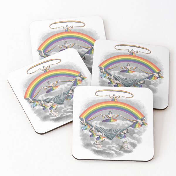 Aperçu de l'œuvre JJ Grandville: Rainbow - L'éventail d'Iris créée et vendue par ebrawne.