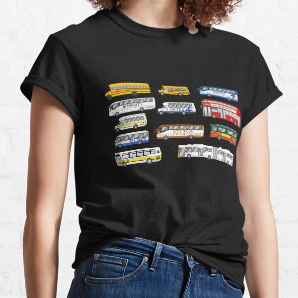 Buses - The Kids' Picture Show Classic T-Shirt