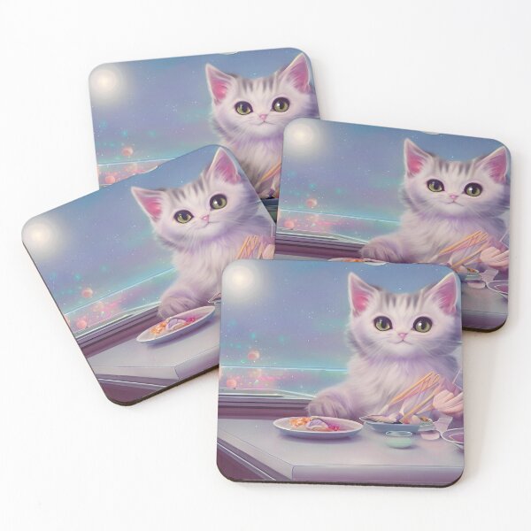 Item preview, Cats and Sushi 4 designed and sold by HauntedWitch.