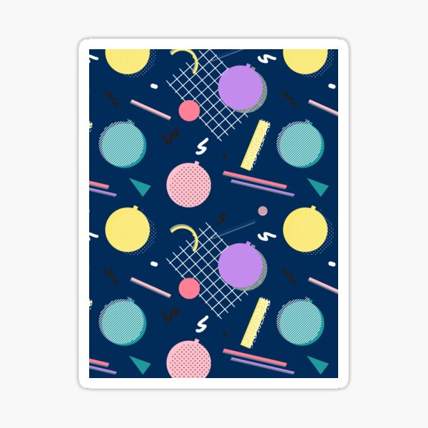 80s Xmas #redbubble #retro #xmas Sticker