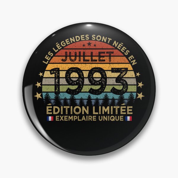Item preview, Anniversaire 30 Ans Les Legendes Sont Nees en Juillet 1993 designed and sold by cssdru.