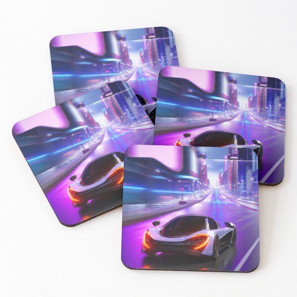 Item preview, Cyberpunk McLaren 720S in the streets designed and sold by SpaceCars.