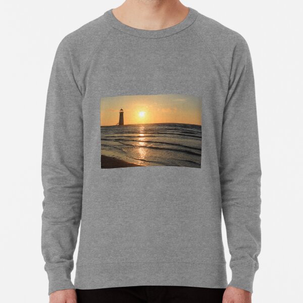 Point of Ayr lighthouse Lightweight Sweatshirt