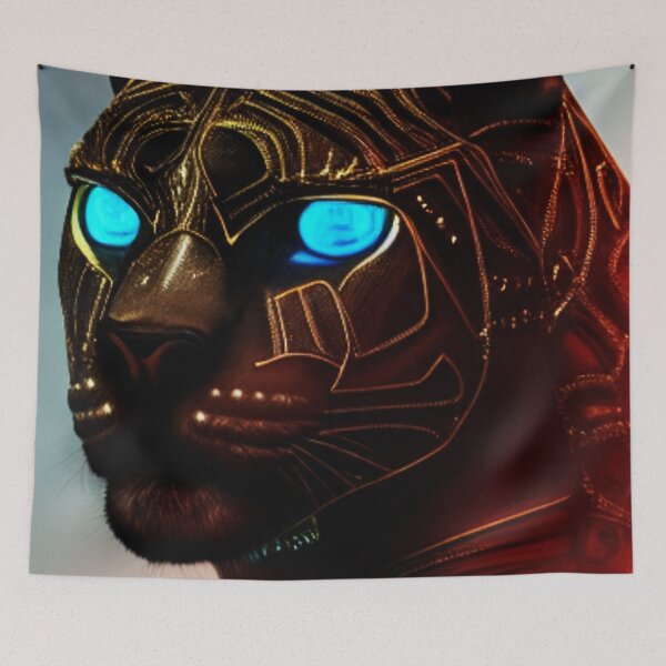 Item preview, Blue-Eyed Dark Panther designed and sold by PopOptikal.