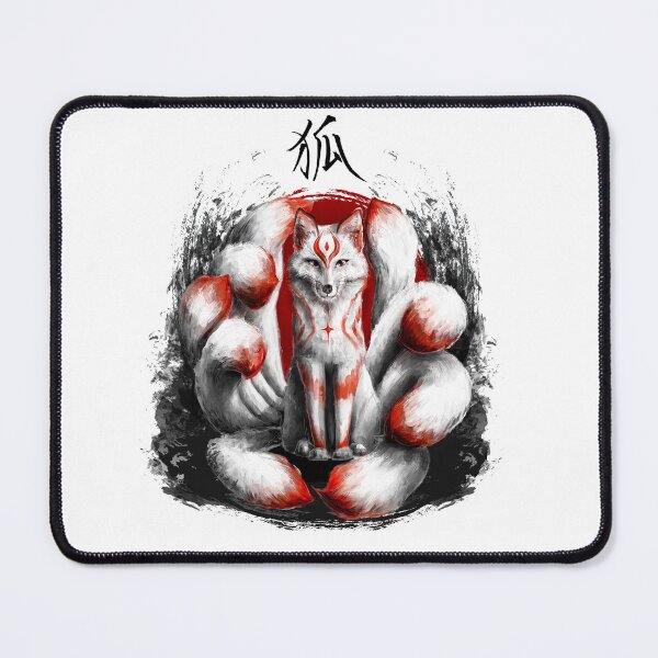 Item preview, Kitsune Japanese Nine Tailed Fox designed and sold by DCornel.
