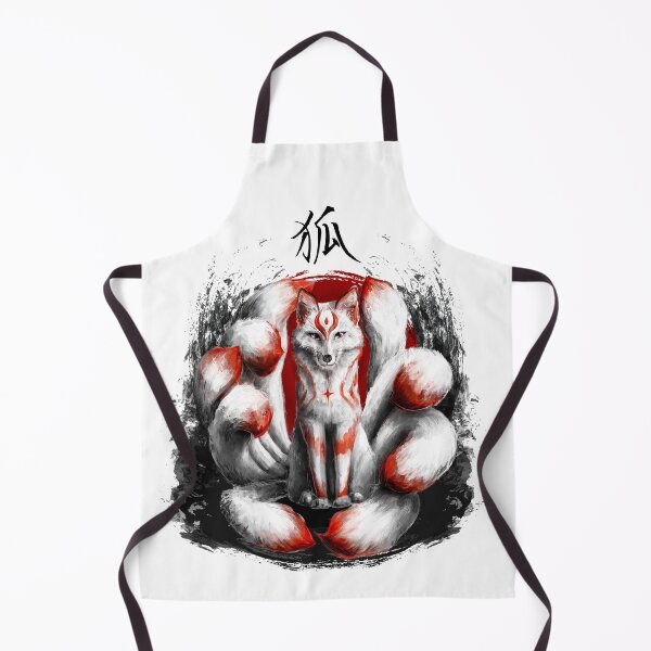 Item preview, Kitsune Japanese Nine Tailed Fox designed and sold by DCornel.