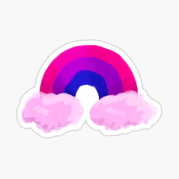 Bi Bow Sticker