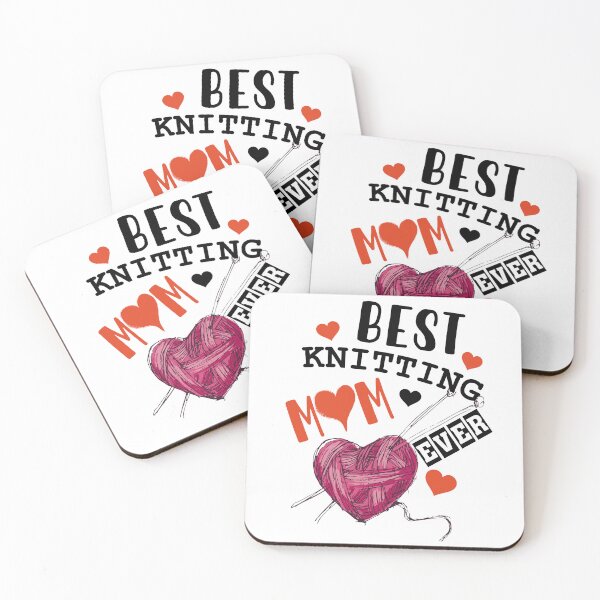 Item preview, Best Knitting Mom Ever designed and sold by UA-Shirts.