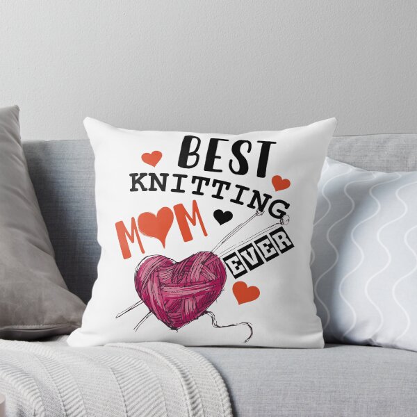 Item preview, Best Knitting Mom Ever designed and sold by UA-Shirts.