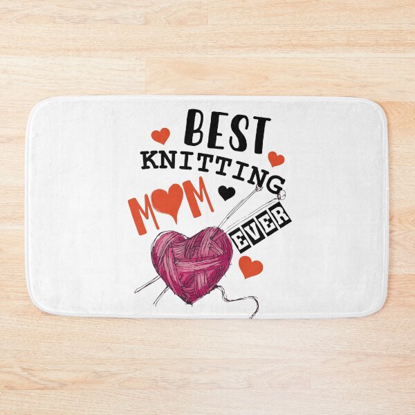 Item preview, Best Knitting Mom Ever designed and sold by UA-Shirts.