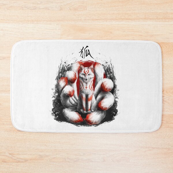 Item preview, Kitsune Japanese Nine Tailed Fox designed and sold by DCornel.