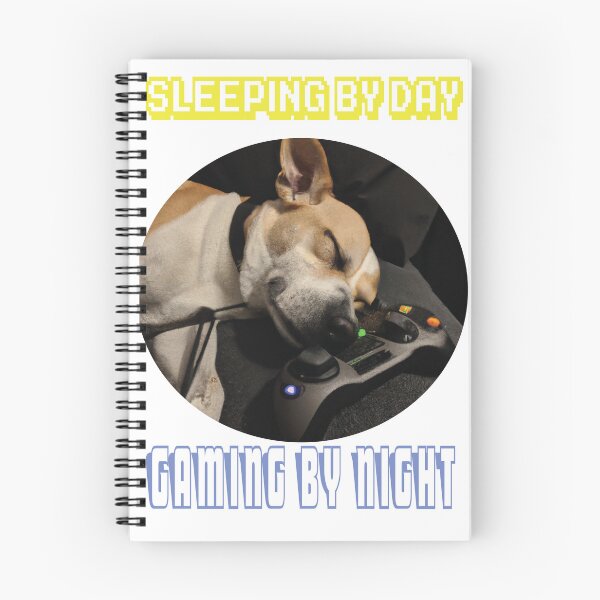 Item preview, sleeping by day gaming by night designed and sold by DKMarcaz.