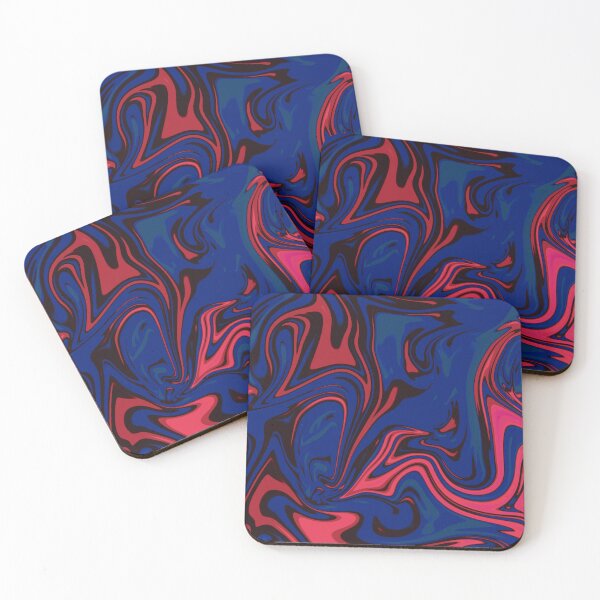 Item preview, Abstract Liquid Metallic Spider Marble Art Paint- Elegant Cartoonish Chocolate Marble art designed and sold by MAEffects.