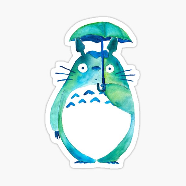 Sticker: Totoro | Redbubble