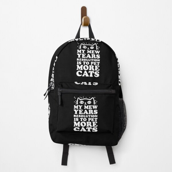 Item preview, MY MEW YEARS RESOLUTION IS TO PET MORE CATS designed and sold by Zas9.
