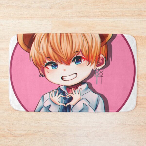 Item preview, BTS Sticker Anime K-pop, Anime, child, chibi designed and sold by BlackDiamond96.