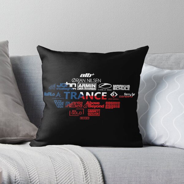 TRANCE - Armin, state of trance, marlo, Throw Pillow