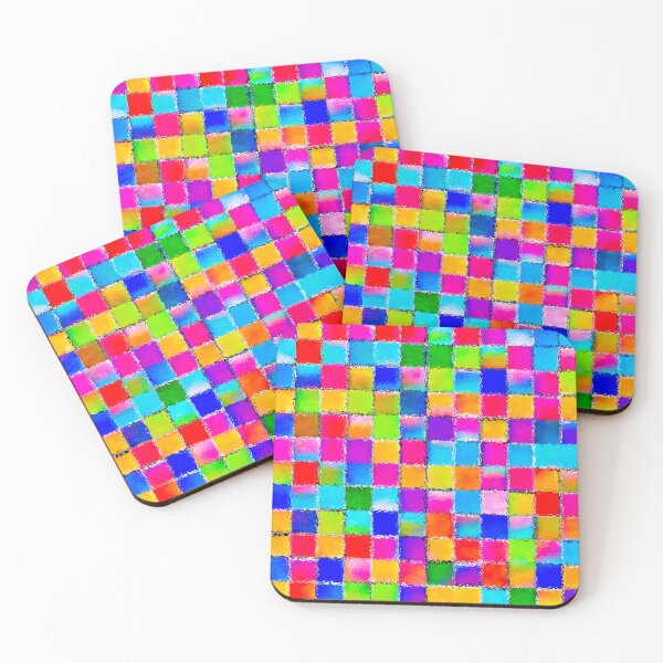 Item preview, Multicolor square pattern designed and sold by shrolts.