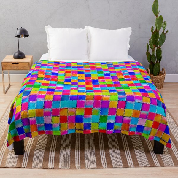 Item preview, Multicolor square pattern designed and sold by shrolts.