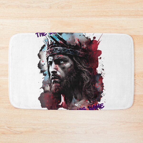 Item preview, Street Art Illustration of Warrior Jesus - Exodus 15:3, Fierce Aesthetic designed and sold by Art4Christ.