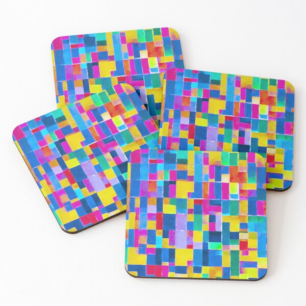 Item preview, Multicolor square pattern 2 designed and sold by shrolts.