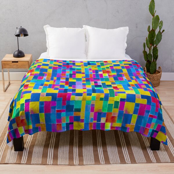 Item preview, Multicolor square pattern 2 designed and sold by shrolts.
