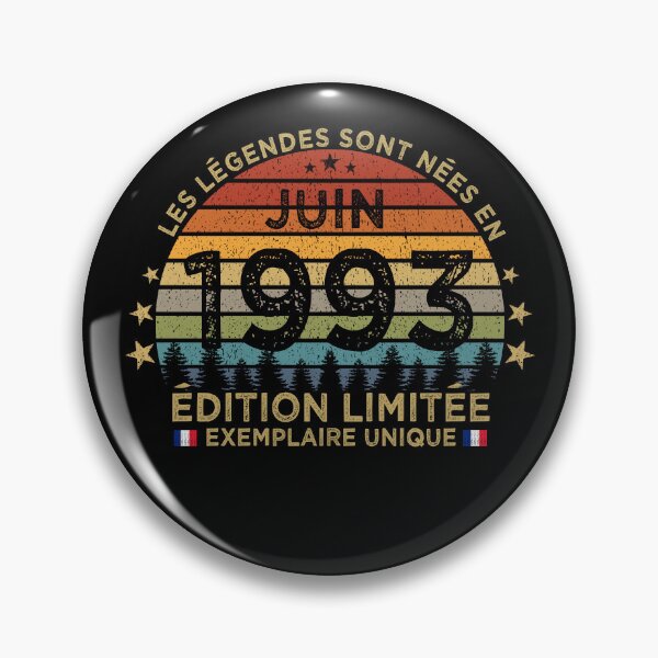 Item preview, Anniversaire 30 Ans Les Legendes Sont Nees en Juin 1993 designed and sold by cssdru.