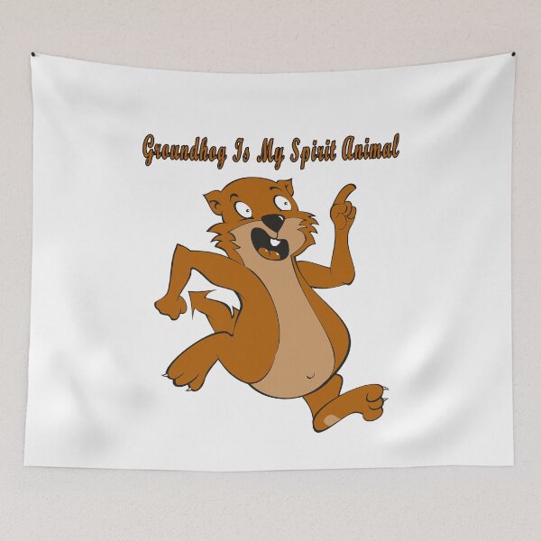 Item preview, Groundhog Is My Spirit Animal designed and sold by Soudesign99.