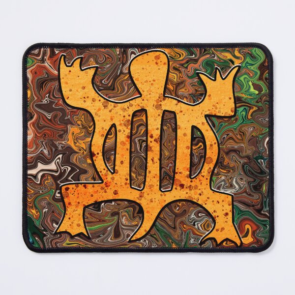 Item preview, Adinkra symbol Denkyem painting, Adaptability ancient African symbol art designed and sold by NadiaChevrel.