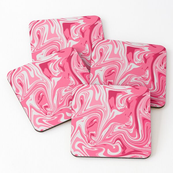 Item preview,  Abstract Liquid Metallic Marble Art Paint- Elegant Cartoonish Chocolate pink Marble art designed and sold by MAEffects.