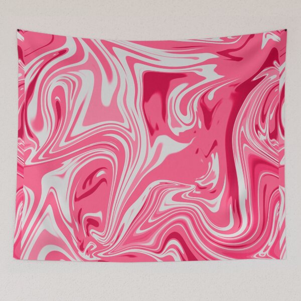 Item preview,  Abstract Liquid Metallic Marble Art Paint- Elegant Cartoonish Chocolate pink Marble art designed and sold by MAEffects.