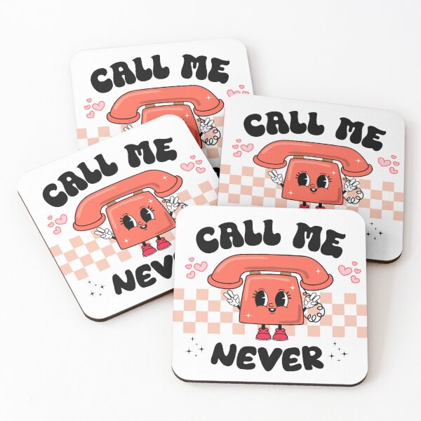 Item preview, Call me never designed and sold by BlackCatArtBB.