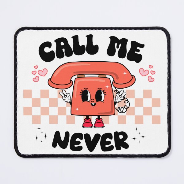 Item preview, Call me never designed and sold by BlackCatArtBB.