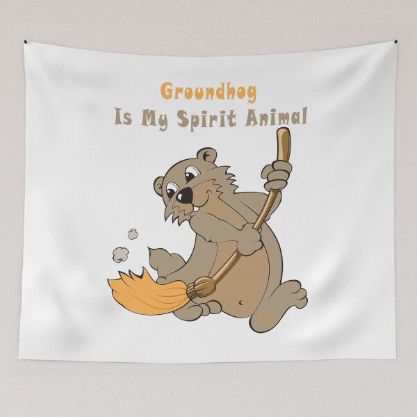 Item preview, Groundhog Is My Spirit Animal designed and sold by Soudesign99.