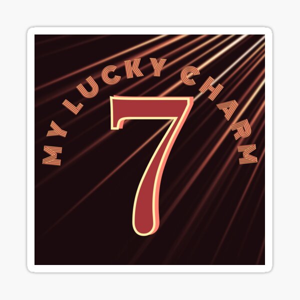 Lucky 7 Stickers for Sale | Redbubble Lucky 7 Stickers for Sale | Redbubble