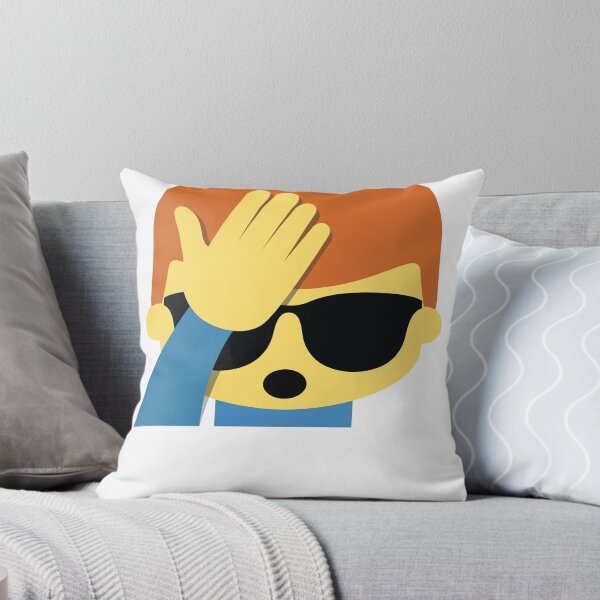 Item preview, Face Palm Boy Emoji   designed and sold by HippoEmo.