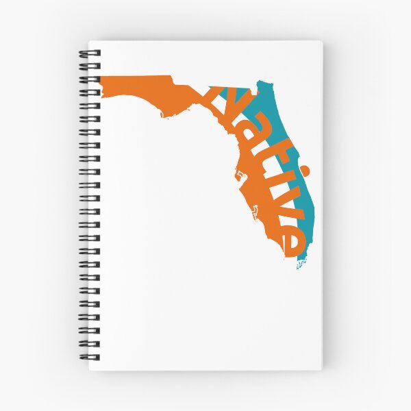 Item preview, Florida Native Orange and Aqua designed and sold by Eric Barber.