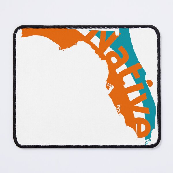 Item preview, Florida Native Orange and Aqua designed and sold by Eric Barber.
