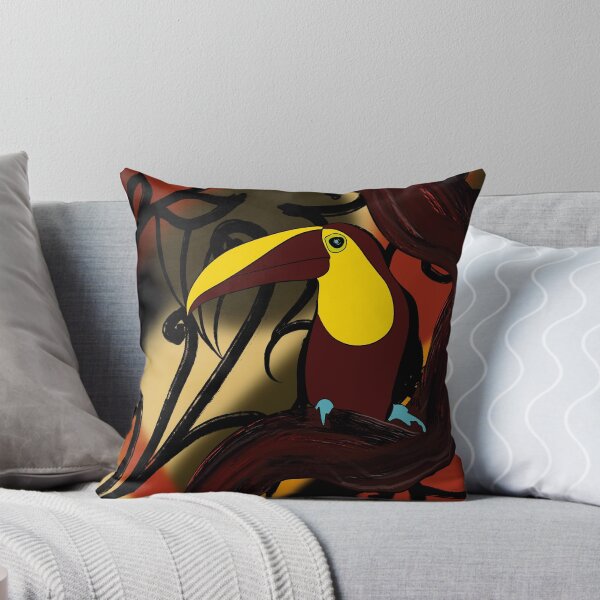 Item preview, bird, toucan, animal, totem animal, zen, africa, tree, nature, designed and sold by Herami.