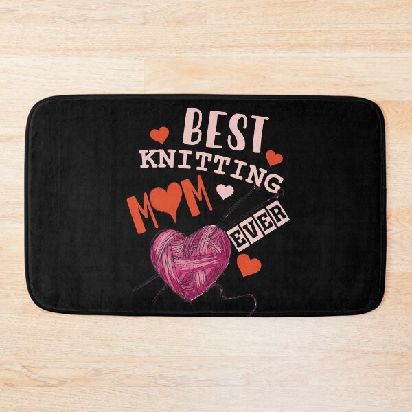 Item preview, Best Knitting Mom Ever designed and sold by UA-Shirts.