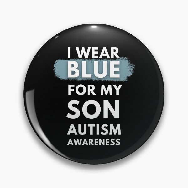 Item preview, I Wear Blue For My Son Autism Awareness designed and sold by edebzine.