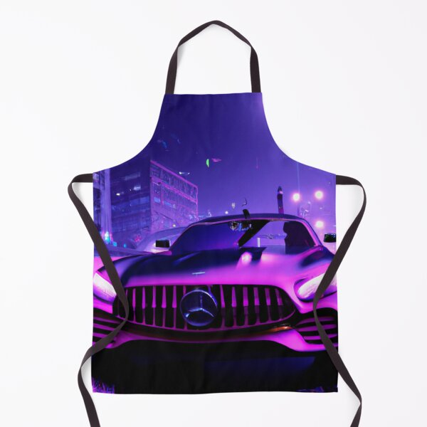 Item preview, Cyberpunk Mercedes Benz AMG GT in the streets designed and sold by SpaceCars.